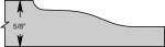 CB PANEL RAISING KNIVES CCW ROT  5/8" THICK PANEL